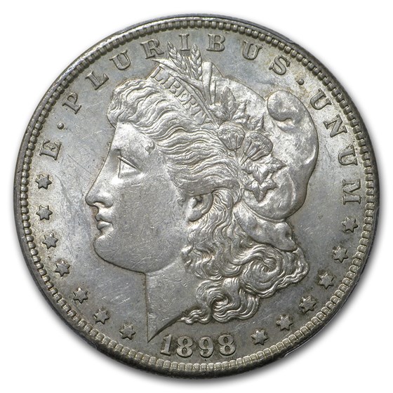 1898-S Morgan Dollar AU-58 1898-S Morgan Dollar AU-58