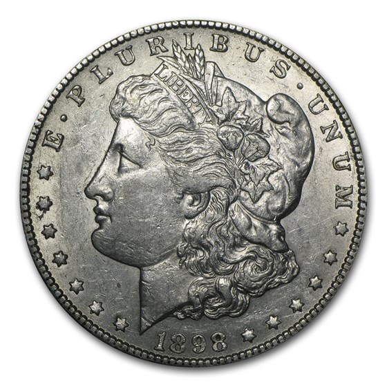 1898-S Morgan Dollar AU