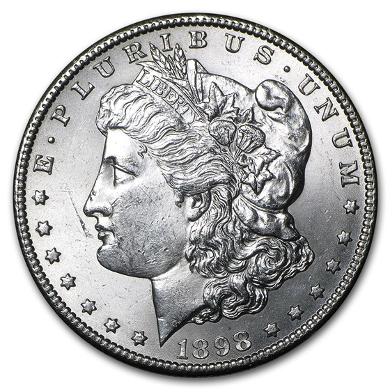 1898-S Morgan Dollar BU 1898-S Morgan Dollar BU