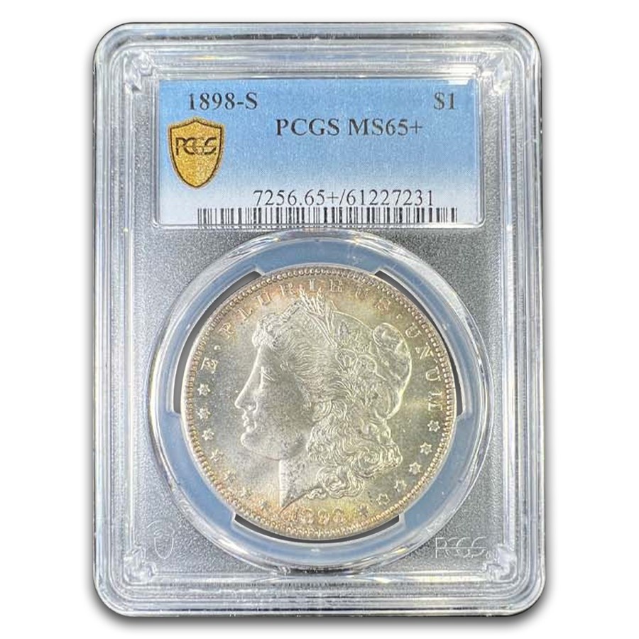 1898-S Morgan Dollar MS-65+ PCGS