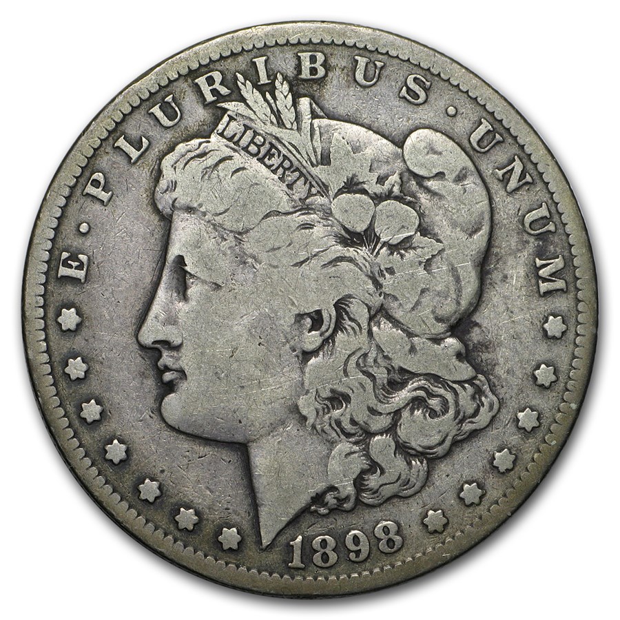 1898-S Morgan Dollar VG/VF