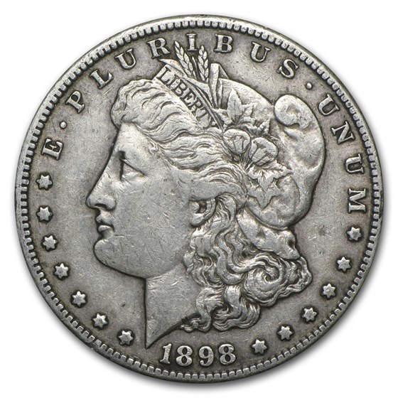1898-S Morgan Dollar XF