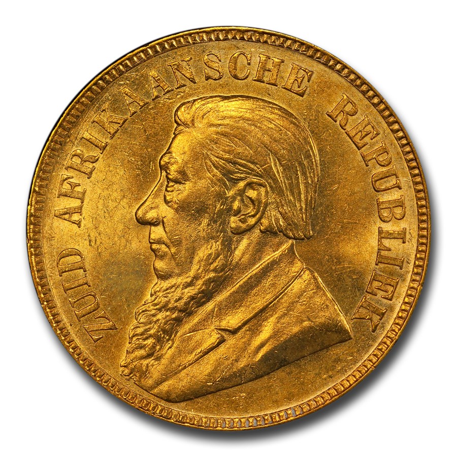Buy 1898 South Africa Gold 1 Pond MS-62 PCGS | APMEX