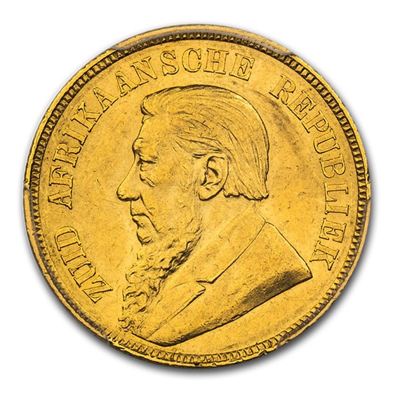 1898 South Africa Gold Een Pond MS-61 PCGS 1898 South Africa Gold Een Pond MS-61 PCGS