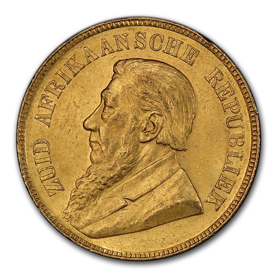 1898 South Africa Gold Een Pond MS-63 PCGS 1898 South Africa Gold Een Pond MS-63 PCGS