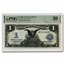 1899 $1.00 Silver Cert. Black Eagle VF-25 PMG (Fr#228)