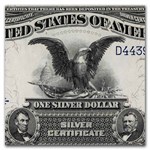 1899 $1.00 Silver Cert. Black Eagle VF-35 PMG (Fr#226a)