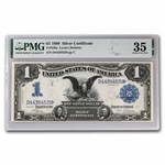 1899 $1.00 Silver Cert. Black Eagle VF-35 PMG (Fr#226a)