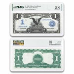 1899 $1.00 Silver Certificate Black Eagle AU-58 PMG (Fr#230)