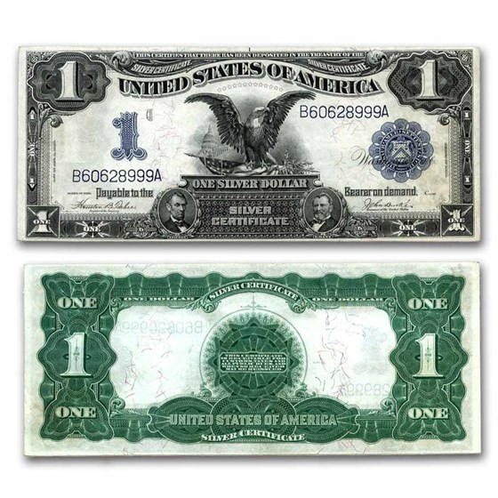 1899 $1.00 Silver Certificate Black Eagle CU 1899 $1.00 Silver Certificate Black Eagle CU