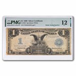1899 $1.00 Silver Certificate Black Eagle F-12 PMG (Fr#236) Radar