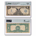 1899 $1.00 Silver Certificate Black Eagle F-12 PMG (Fr#236) Radar