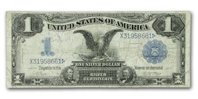 1899 $1.00 Silver Certificate Black Eagle Fine (Fr#229) 1899 $1.00 Silver Certificate Black Eagle Fine (Fr#229)