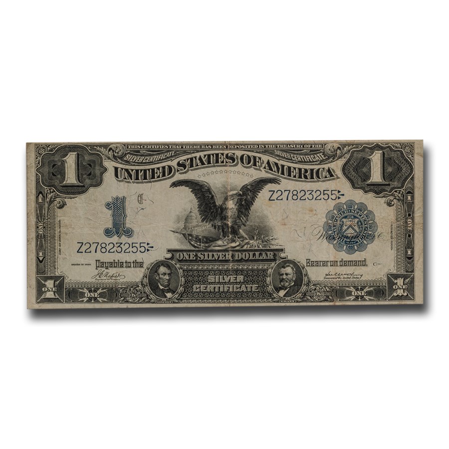 1899 $1.00 Silver Certificate Black Eagle Fine (Fr#230)