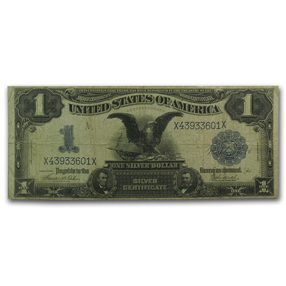 1899 $1.00 Silver Certificate Black Eagle Fine (Fr#233) 1899 $1.00 Silver Certificate Black Eagle Fine (Fr#233)