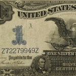 1899 $1.00 Silver Certificate Black Eagle Fine+ (Fr#233)