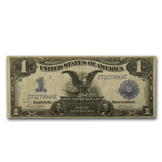 1899 $1.00 Silver Certificate Black Eagle Fine+ (Fr#233) 1899 $1.00 Silver Certificate Black Eagle Fine+ (Fr#233)