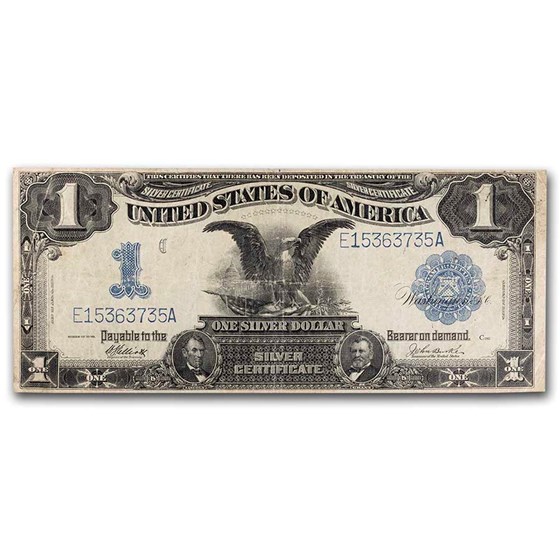 1899 $1.00 Silver Certificate Black Eagle Fine (Fr#234) 1899 $1.00 Silver Certificate Black Eagle Fine (Fr#234)