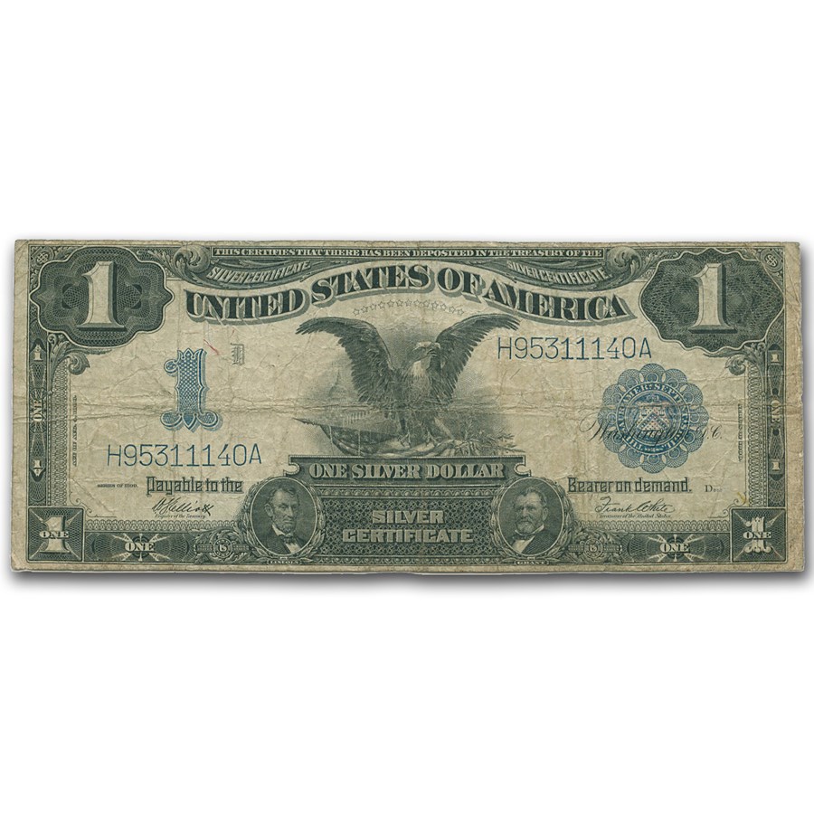 1899 $1.00 Silver Certificate Black Eagle Fine (Fr#235)