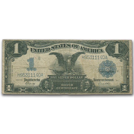 1899 $1.00 Silver Certificate Black Eagle Fine (Fr#235) 1899 $1.00 Silver Certificate Black Eagle Fine (Fr#235)