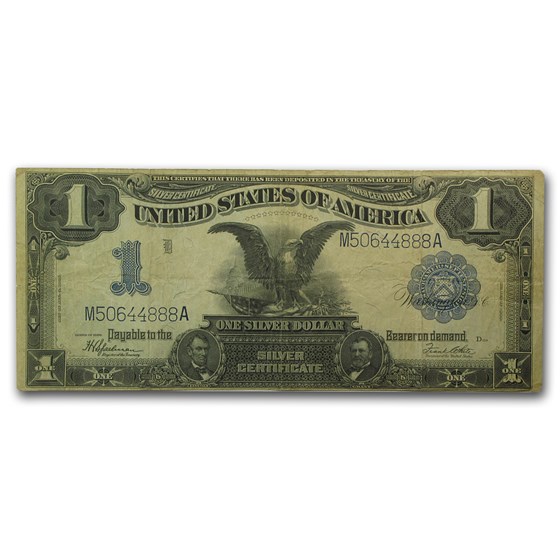 1899 $1.00 Silver Certificate Black Eagle Fine+ (Fr#236) 1899 $1.00 Silver Certificate Black Eagle Fine+ (Fr#236)
