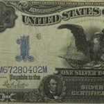 1899 $1.00 Silver Certificate Black Eagle Fine+