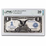 1899 $1.00 Silver Certificate Black Eagle VF-20 PMG (Fr#233)