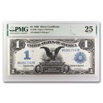 1899 $1.00 Silver Certificate Black Eagle VF-25 PMG (Fr#230)