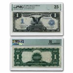 1899 $1.00 Silver Certificate Black Eagle VF-25 PMG (Fr#235)