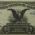 1899 $1.00 Silver Certificate Black Eagle VF (Fr#226)