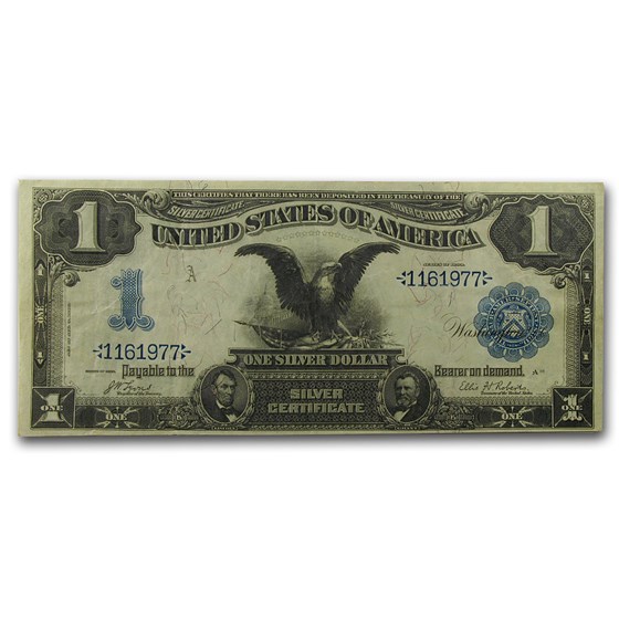 1899 $1.00 Silver Certificate Black Eagle VF (Fr#226)