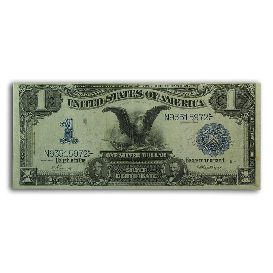 1899 $1.00 Silver Certificate Black Eagle VF (Fr#228)