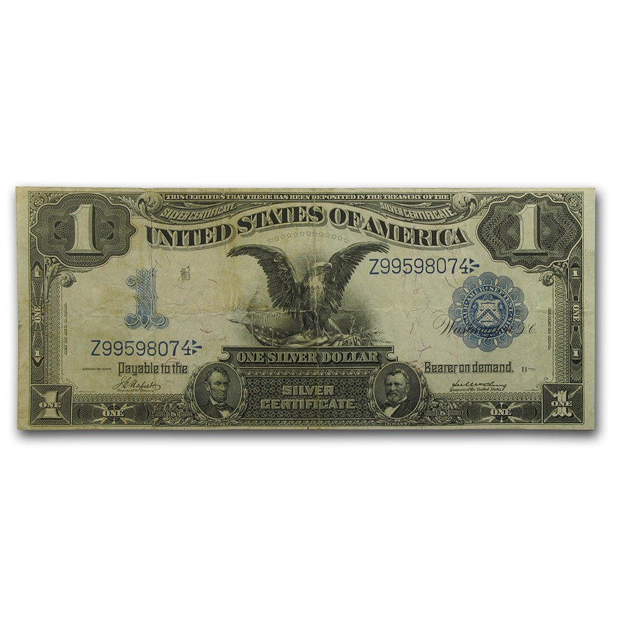 1899 $1.00 Silver Certificate Black Eagle VF (Fr#230)
