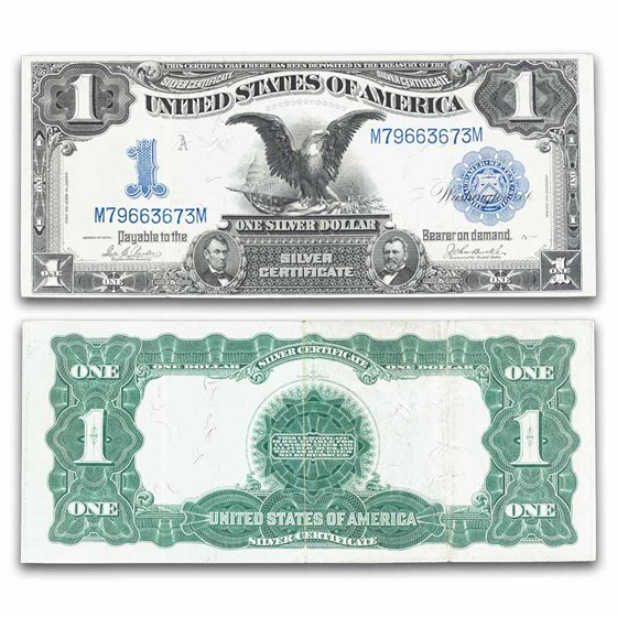 1899 $1.00 Silver Certificate Black Eagle VF (Fr#232)