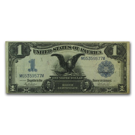 1899 $1.00 Silver Certificate Black Eagle VF (Fr#232)