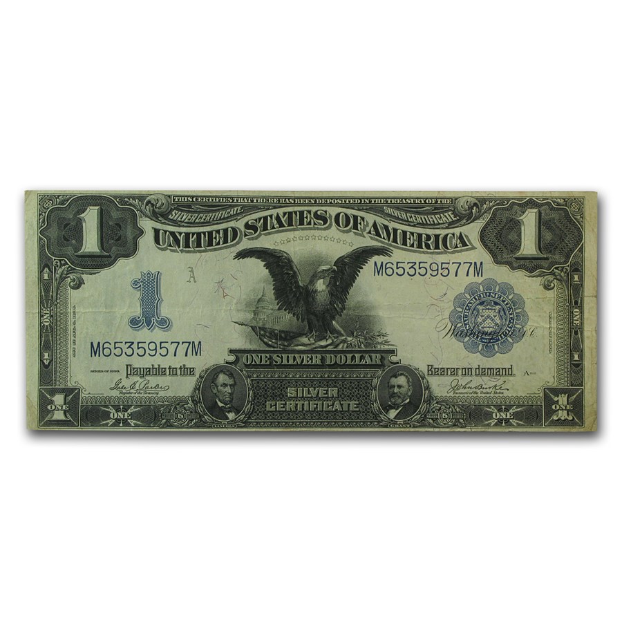 1899 $1.00 Silver Certificate Black Eagle VF (Fr#232)