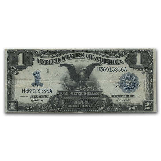 1899 $1.00 Silver Certificate Black Eagle VF+ (Fr#235)