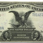 1899 $1.00 Silver Certificate Black Eagle VF+ (Fr#236)