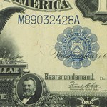 1899 $1.00 Silver Certificate Black Eagle VF+ (Fr#236)