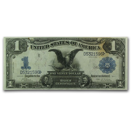 1899 $1.00 Silver Certificate Black Eagle VF 1899 $1.00 Silver Certificate Black Eagle VF