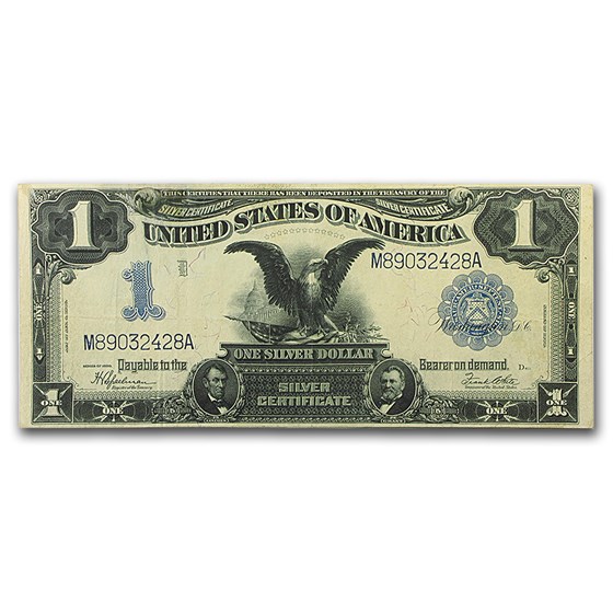 1899 $1.00 Silver Certificate Black Eagle VF+ 1899 $1.00 Silver Certificate Black Eagle VF+