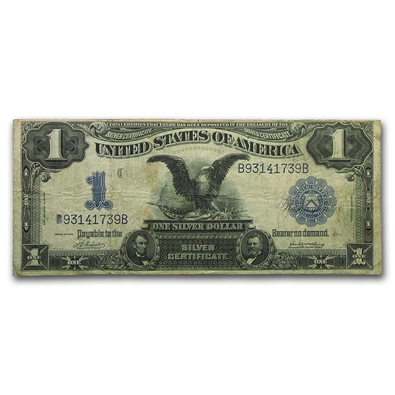 1899 $1.00 Silver Certificate Black Eagle VG (Fr#230)