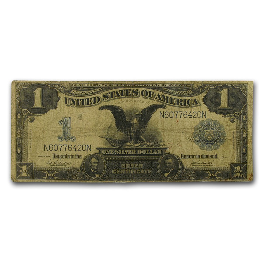 1899 $1.00 Silver Certificate Black Eagle VG (Fr#232)