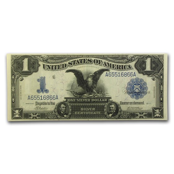 1899 $1.00 Silver Certificate Black Eagle XF (Fr#230)