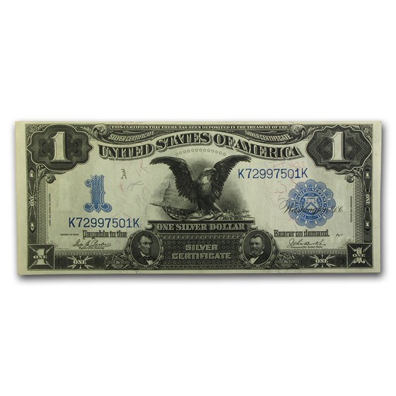 1899 $1.00 Silver Certificate Black Eagle XF (Fr#232)