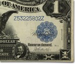 1899 $1.00 Silver Certificate Black Eagle XF (Fr#233)