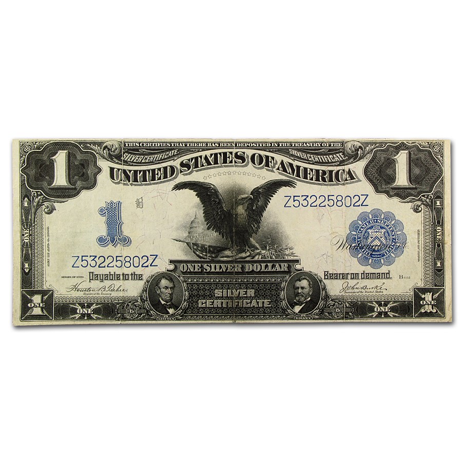 1899 $1.00 Silver Certificate Black Eagle XF (Fr#233)