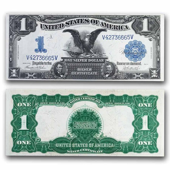 1899 $1.00 Silver Certificate Black Eagle XF+ (Fr#233)
