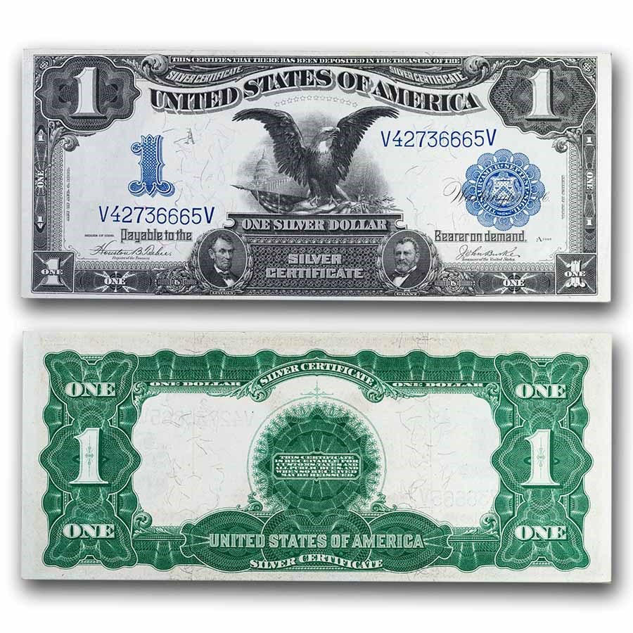 1899 $1.00 Silver Certificate Black Eagle XF+ (Fr#233)
