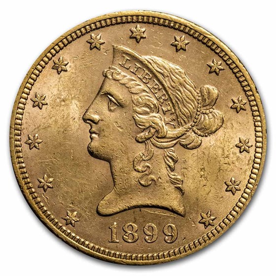 1899 $10 Liberty Gold Eagle BU 1899 $10 Liberty Gold Eagle BU